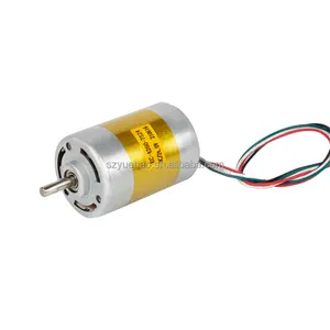 YBL 4260DI 12V 24V DC มอเตอร์เสียงต่ํา,โครงสร้างภายนอกสําหรับพัดลม,เครื่องชงกาแฟ,เครื่องผสมทางการแพทย์,ปั๊มน้ํา,ปั๊มลม