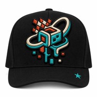 Casquette de baseball personnalisée avec broderie Old English, 5 panneaux, visière incurvée, style Dad Hat, streetwear urbain West Coast, vente en gros, faible MOQ