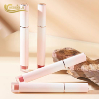 Gloss à lèvres translucide rose effet verre, personnalisable avec votre marque, à base de macro-pigments, tendance TikTok, kits de gloss à lèvres personnalisables