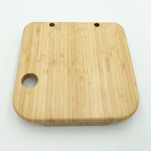 Support de téléphone portable, <span class=keywords><strong>tablette</strong></span> en bois <span class=keywords><strong>massif</strong></span>, en bambou, à noyer noir, personnalisé, pour paresseux, iPad - Product Image 2