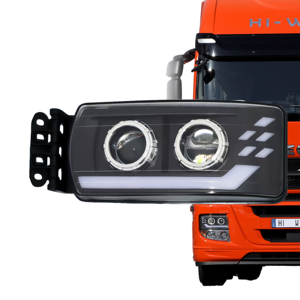ForTek Nouvelle Mise à Niveau pour <span class=keywords><strong>Camion</strong></span> Howo <span class=keywords><strong>Stralis</strong></span> Phare LED Complet Assemblage LHD Modèle I0017 OE 5801745452 5801571746 - Product Image 1