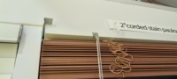 Persianas Venecianas de Madera Eléctricas para Bloqueo de Luz, Personalizadas, Inteligentes, Horizontales, Modernas, para Uso en Hoteles, Venta al Por Mayor