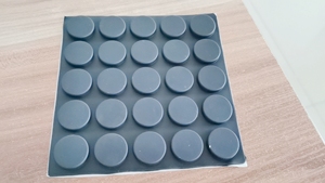 Pies de Silicona Autoadhesivos de 20*5 mm, Pies de <span class=keywords><strong>Goma</strong></span> Antideslizantes, Almohadilla <span class=keywords><strong>Adhesiva</strong></span> <span class=keywords><strong>Antideslizante</strong></span>, Tira de <span class=keywords><strong>Goma</strong></span> Autoadhesiva, Arandela de <span class=keywords><strong>Goma</strong></span> - Product Image 2