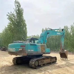 รถขุดขนาดเล็กใช้ Doosan Dh220 Cat 320d Kobelc Sk รถขุดที่มีชิ้นส่วนค้อนไฮดรอลิก