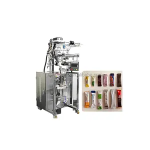 Máquina de embalagem vertical multifuncional totalmente automática para salgadinhos, pipoca, batatas fritas, batatas fritas, banana, temperos e pós