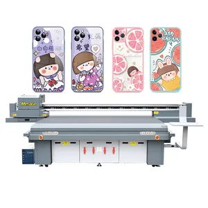 Locor Hot Sale 2.5*1.3m 2513 size Led UV Flatbed Printer gift box PVC ceramic tiles leather printing machine