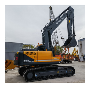 Excavadora de orugas Hyundai 220LC-9S de segunda mano de Corea del Sur de bajo costo Excavadora Hyundai 220LC-9S usada con buenas condiciones - Product Image 1