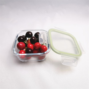 Precio más <span class=keywords><strong>barato</strong></span> Mini bebé comida hermético recipiente de vidrio para uso con Bpa gratis de bloqueo de la tapa - Product Image 2