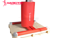 Cheval de gymnastique rouge HAOGYM pour l'entraînement, table de saut réglable, équipement de gymnastique