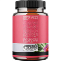 Capsules de soutien de l'humeur Biocaro OEM Gommes pour l'équilibre hormonal et le soulagement de la ménopause Complément alimentaire aux herbes pour femmes