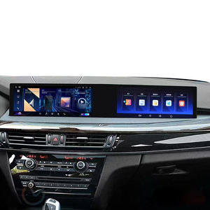 2014-2017 BMW <span class=keywords><strong>x5</strong></span> F16 <span class=keywords><strong>GPS</strong></span> नेविगेशन रेडियो कार्प्ले एंड्रॉइड टच डुअल इंटरैक्टिव स्क्रीन dsp - Product Image 1