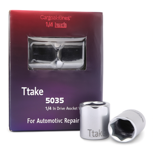 Llave de vaso hexagonal Ttake 5035 de 1/4 pulgada, herramienta de vaso de 1/4 de pulgada para reparación automotriz - Product Image 2