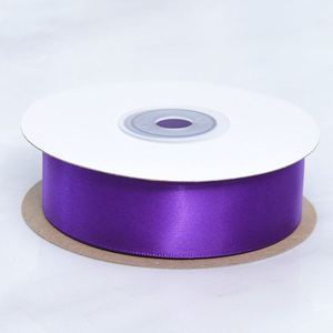 Ruban en polyester double face durable de 2,5 cm x 100 yards, couleur et taille personnalisées, pour les travaux manuels de Noël, les embellissements de cadeaux, la décoration de table - Product Image 2