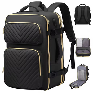 Factory Custom Outdoor Luggage High Quality Travel Business Panelled Waterproof Extendable Laptop <b>Backpack</b> Unisex External Frame - Product Image 1