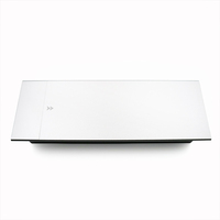 JX 280x100x32mm, 240V, prise ue pour salle de conférence, cuboïde, table, couvercle coulissant