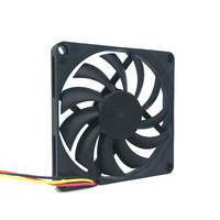Ventilateur axial DC 8010 3 pouces 5V 12V 24V 80x80x10mm avec moteur sans balais pour humidificateur, réfrigérateur, boîtier IPC
