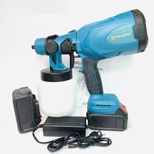 550W Portable <b>Power</b> <b>Tools</b> Lithium Battery Cordless Spray Gun Woodworking Airless Paint Sprayer Split Spraying Machine PG4185 Lit - Product Image 3