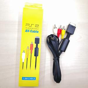 1.8M for PS2 <strong>AV</strong> <strong>Cable</strong> Line Audio Video Component <strong>Cables</strong> Cord Wire 3 RCA TV Lead for <strong>PS1</strong>/PS2/PS3 Game Console <strong>AV</strong> <strong>Cable</strong> - Product Image 5