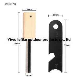 Large Black <b>Fire</b> Stick Cross-Border Best-Selling Wilderness Survival Flint Ignition Life Magnesium Stick <b>Fire</b> <b>Starters</b> - Product Image 3