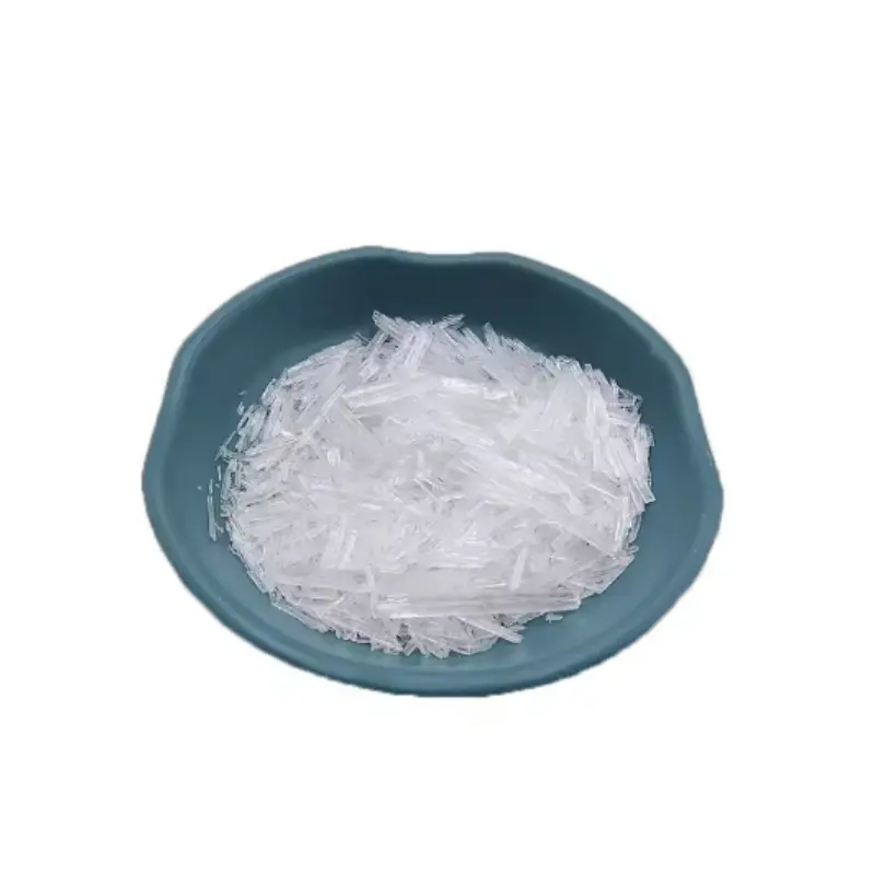 Harga bagus senyawa crystalline l-mentol CAS 2216-51-5 jaminan kualitas produsen Cina