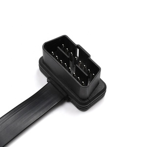 1 मीटर लो प्रोफाइल ओब्ड <span class=keywords><strong>2</strong></span> फ्लैट एक्सटेंशन केबल 16 पिन पुरुष महिला पोर्ट - Product Image 2