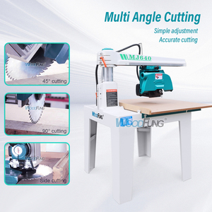 Sega Radiale MJ640 per Lavorazione del Legno con Larghezza di Lavoro di 600mm, 800mm, 900mm - Product Image 6