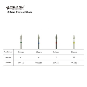 3.0mm hình nón sắc nét lớp biểu bì làm sạch móng tay nghệ thuật khoan <span class=keywords><strong>bit</strong></span> để cung cấp kinh nghiệm chất lượng cao và chuyên nghiệp cho khách hàng - Product Image 2