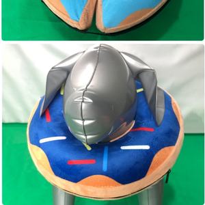 Collier de rétablissement de la santé des animaux de compagnie avec impression personnalisée beignet après chirurgie collier de protection souple réglable en PVC gonflable pour le cou pour chiens et chats - Product Image 4