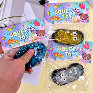 Jouet géant à presser pour soulager le stress, jouets anti-stress au design mignon, jouets moelleux scintillants pour enfants et adultes - Product Image 3