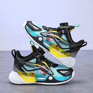 <strong>2026</strong> New Boys' Sports <strong>Shoes</strong> Spring Fall Primary School <strong>Basketball</strong> Style Double Mesh Breathable Non-Slip <strong>Shoes</strong> - Product Image 2