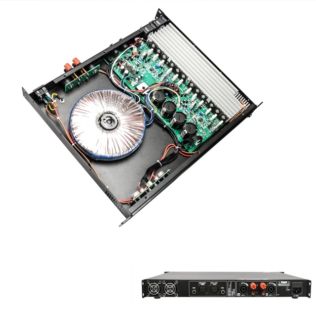 DA-300 New Arrivals Hight Quality 1U With Transformer Class AB Power Amplifier for Home Use Karaoke Stage