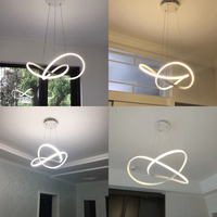 Nordique SKD Pendentif Lumières Or Irrégulier En Aluminium Suspendu Pendentif Éclairage Chambre Maison Restaurant Intérieur Villa BY1018