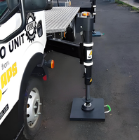 Plaques de stabilisation UHMWPE pour grue mobile, grue sur chenilles, grue de chantier, plaques flottantes, support au sol