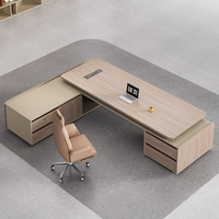 Escritorio Ejecutivo LBZ-90 Boss - Diseño Moderno y Lujoso, Tamaño y Color Personalizables, Material de Madera, Muebles Comerciales de Alta Calidad