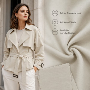 Venta Directa de Fábrica, Tela de Algodón y Lyocell, Envío de Muestra Gratis, Tela de Algodón Tencel para Ropa, Vestidos de <span class=keywords><strong>Mujer</strong></span> - Product Image 3
