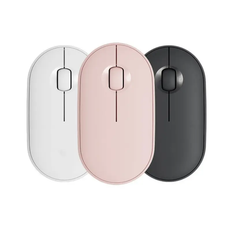 Hot Selling Pebble Optical 2.4G Drahtlose Büro computer Mause Slient Mäuse für Laptop Mute Ergomic wiederauf ladbare kabellose Maus