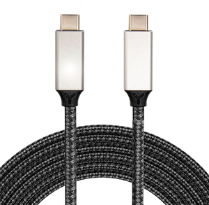 <span class=keywords><strong>Cable</strong></span> de Carga USB C <span class=keywords><strong>a</strong></span> USB C con Triple Blindaje Trenzado de Cobre Puro, 100W 3A, Carga Rápida para Teléfono <span class=keywords><strong>Celular</strong></span> y Computadora - Product Image 3