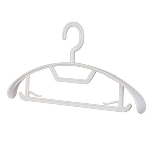 Non Marking Clothes Hangers Thickened Plastic Round Shape Hook Type For Wardrobe Storage And <b>Drying</b> <b>Rack</b> - Product Image 3