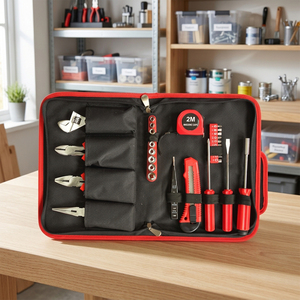 Kit de Herramientas de Reparación Portátil de Alta Calidad de 30 Piezas, Kit Básico para el Hogar, Personalizable OEM, Bolsa de Herramientas - Product Image 4