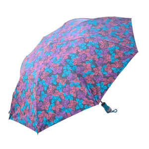 Lotus Black 2 Fold <b>Umbrella</b> Compact Lightweight Travel Rain <b>Umbrella</b> for Men and Women with Strong Frame - Product Image 1
