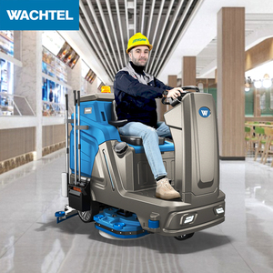 Wachtel W950 Warehouse <b>Floor</b> Tile Washing Machine Commercial <b>Floor</b> Scrubber Machine Ride-on <b>Floor</b> Scrubber - Product Image 3
