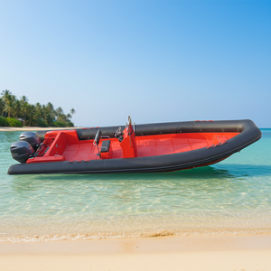 เรืออลูมิเนียม RIB 860 รุ่น Professional Surfing ORCA เรือยางเป่าลม PVC หนา 1.2 มม. สำหรับการใช้งานในทะเล - Product Image 4