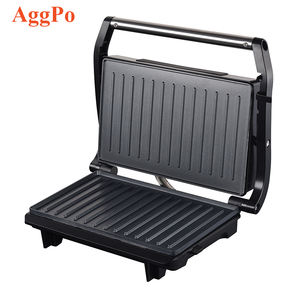 Presse <span class=keywords><strong>à</strong></span> sandwich <span class=keywords><strong>Panini</strong></span> et barbecue intérieur électrique Grilles antiadhésives <span class=keywords><strong>à</strong></span> nettoyage facile Rangement vertical compact - Product Image 1