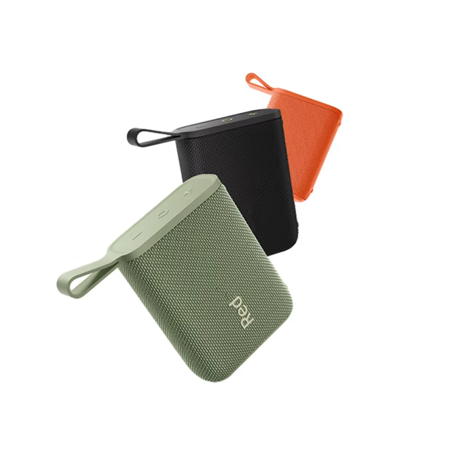New Waterproof Plastic Portable Speaker IPX6 Outdoor Stereo Sound Box Battery Dual TWS Connectivity BT5.3 Airplay Colorful