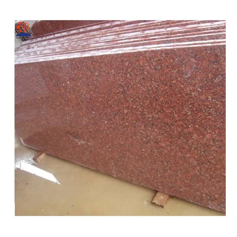 Orta hindistan Emperyal Kırmızı granit fayans 60x60 cm, metre başına granit fiyatları