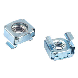 Écrou à <span class=keywords><strong>cage</strong></span> flottant à serrage carré en acier au carbone zingué, écrou à <span class=keywords><strong>cage</strong></span> en acier inoxydable pour châssis de cabinet - Product Image 5