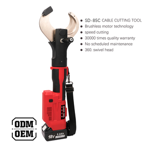 Máy cắt cáp thủy lực dùng pin sạc 70mm, chuyên dùng cho đồng/nhôm, kèm dụng cụ thủy lực di động - Product Image 3