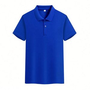 Factory Supply Custom Solid Color Blank T-shirts, for Men's Business Ordinary Polo T-shirts Cheap T-shirts - Product Image 5