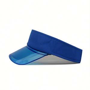 Vente en gros de visières transparentes personnalisées en PVC pour le sport, le tennis et la protection solaire, modèle Gorro Visera Sombrero De Sol, modèle Sun clear Visor Hat - Product Image 6