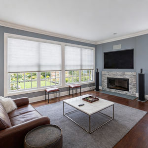 इलेक्ट्रिक ऊर्ध्वाधर हनीमून कंघी अंधा और घर के दरवाजे की खिड़कियों के लिए नीचे नीचे की ओर डिजाइन एंटी- यूव सुरक्षा कस्टम आकार - Product Image 2